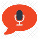 Audio Chat Audio Message Audio Communication Icon