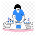Audio Console Dj Jockey Mixer Icon