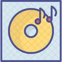 Audio Device Melody Turntable Icon