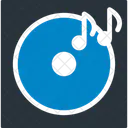 Audio Device Melody Turntable Icon