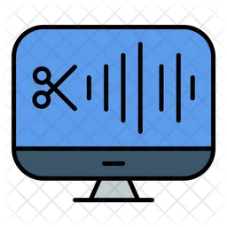 Audio Editing  Icon