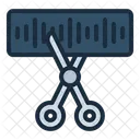 Audio Editing Cut Mixing Icon