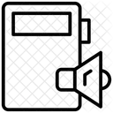 Educação em áudio  Ícone