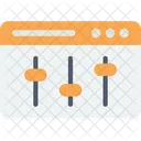 Color Audio Correction Correction Icon