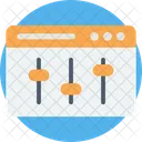 Color Audio Correction Correction Icon