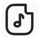 Audio File  Icon