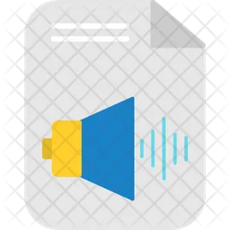 Audio File  Icon