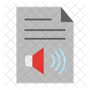 Audio File  Icon