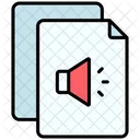 Audio File File File Format Icon