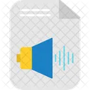 Audio File  Icon