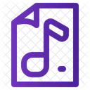 Audio File Music Icon