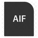 Audio Interchange File Format File Document Icon