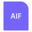 Audio Interchange File Format  Icon