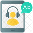 Audio Learning Online Education Online Learning Icon