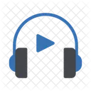 Audio Learning Video Online Icon