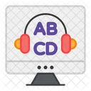 Audio Learning Audio Education Audio Lesson Icon