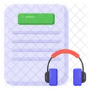 Audio Learning  Icon