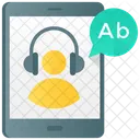 Audio Lernen Online Bildung Online Lernen Symbol