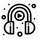 Audio Listening  Icon