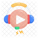 Audio Listening  Icon