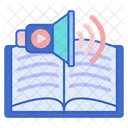 Áudio-livro  Ícone