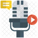 Audio Message Voice Message Audio Recording Icon