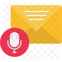 Audio Message Communication Mail Icon