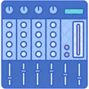 Audio Mixer Volume Equalizer Mixing Console Icon