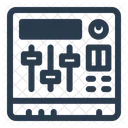 Audio Mixer Soundboard Controls Icon