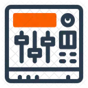 Audio Mixer Soundboard Controls Icon