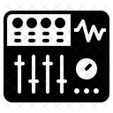 Audio Mixer Music Production Sound Design Icon