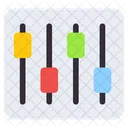Audio Mixer Audio Equalizer Audio Leveler Icon