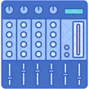 Audio Mixer Volume Equalizer Mixing Console Icon
