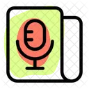 Audio News Content  Icon