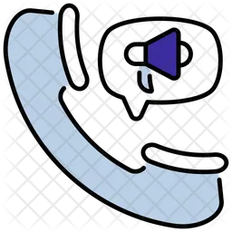 Audio phone chat  Icon