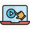 Audio Play Media Play Touch Play Icon