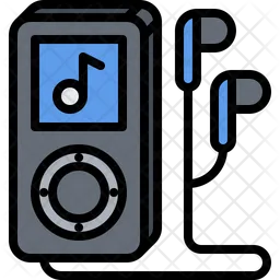 Audio-Abspielgerät; Audio-Player; Musikabspielgerät  Symbol