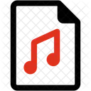 Audio Song File Mp 3 Icon
