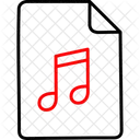 Audio Song File Mp 3 Icon