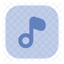 Audio square  Icon