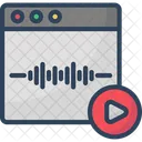 Audio streaming  Icon