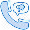 Audio-Telefon-Chat  Symbol