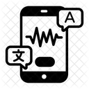 Mobile Ubersetzung Sprache Zu Text Ubersetzungs App Symbol