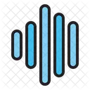Audio Wave Audio Music Icône