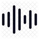 Audio Waveform Multimedia Wave Icône