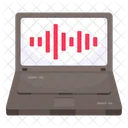 Audio Waves Sound Waves Acoustic Waves Icon