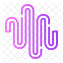 Audio Waves  Icon