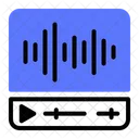 Audio waves  Icon