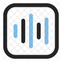 Audio waves  Icon