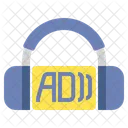 Audiobeschreibung  Symbol